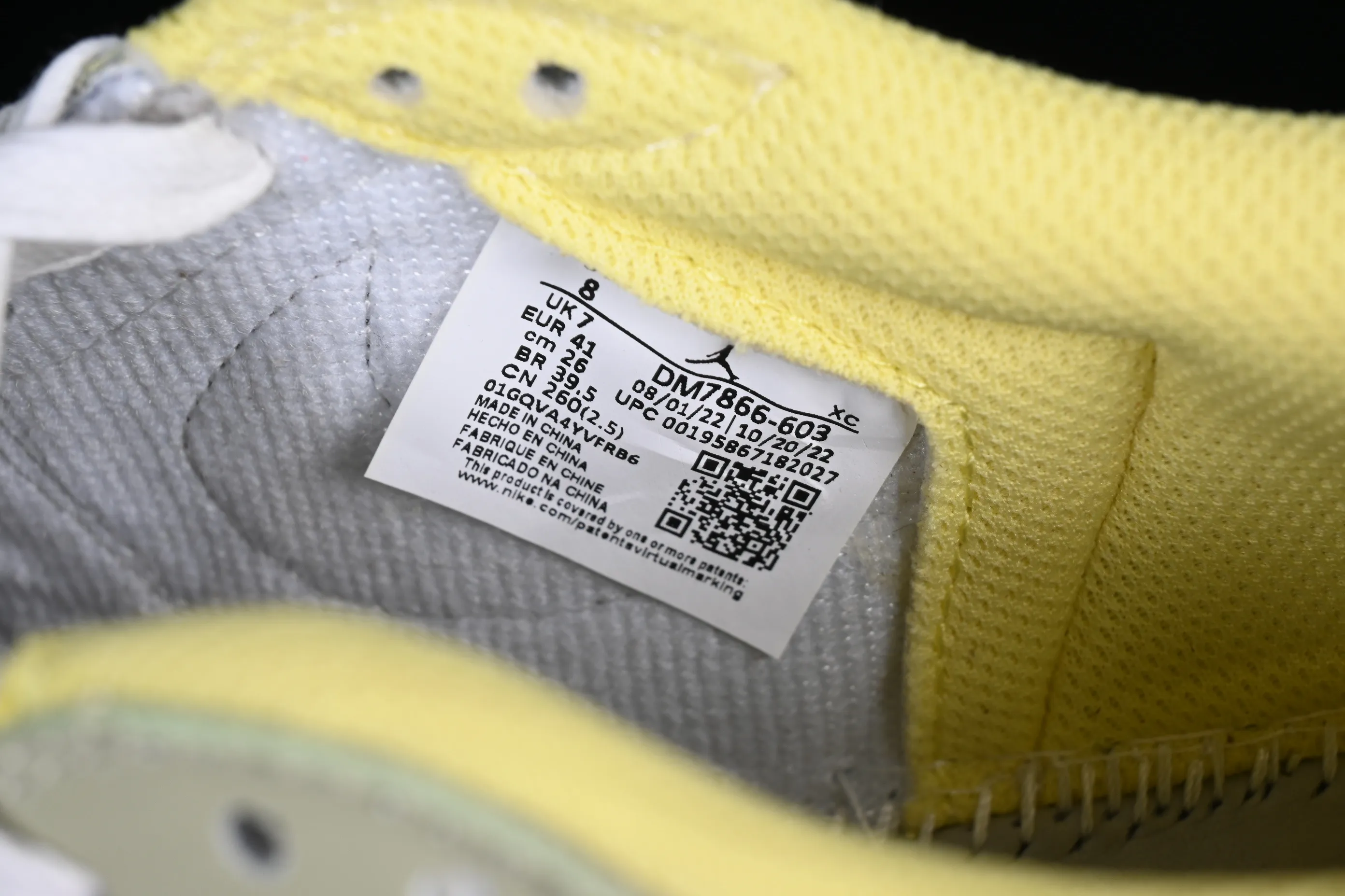 All categories Air Jordan Jordan series basketball shoes Air Jordan 1 Low Travis Scott x Air Jordan 1 Low OG AJ1 Joe 1 undercut low DM7866-603